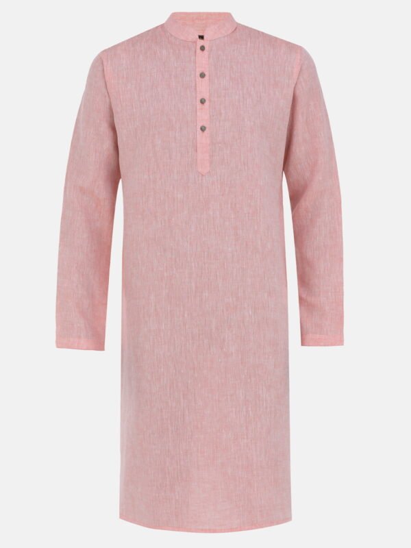 Men's Lite Orange Panjabi