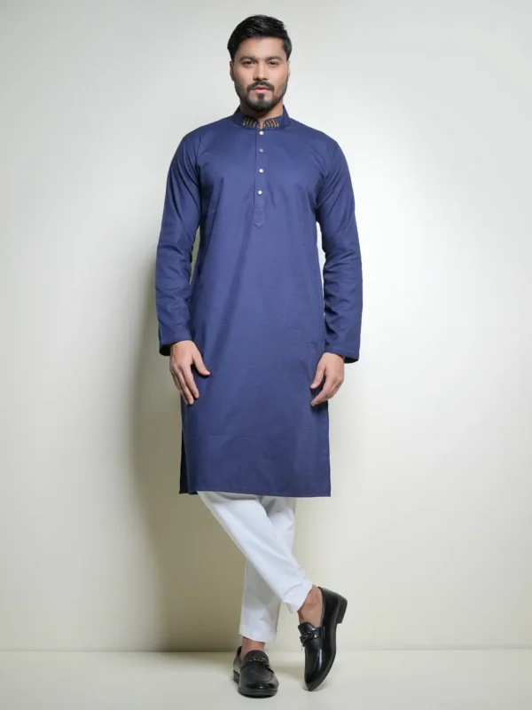 Men's Navy Panjabi