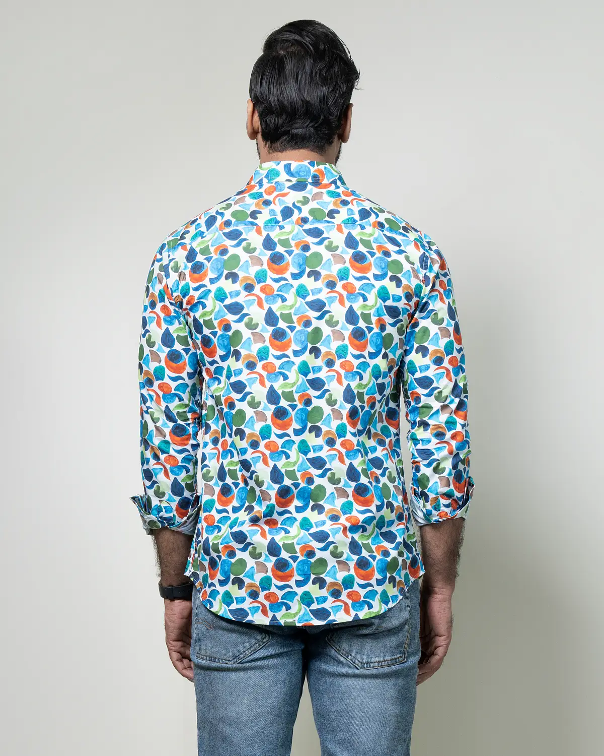 Multi Printed Casual Shirt - Image 4
