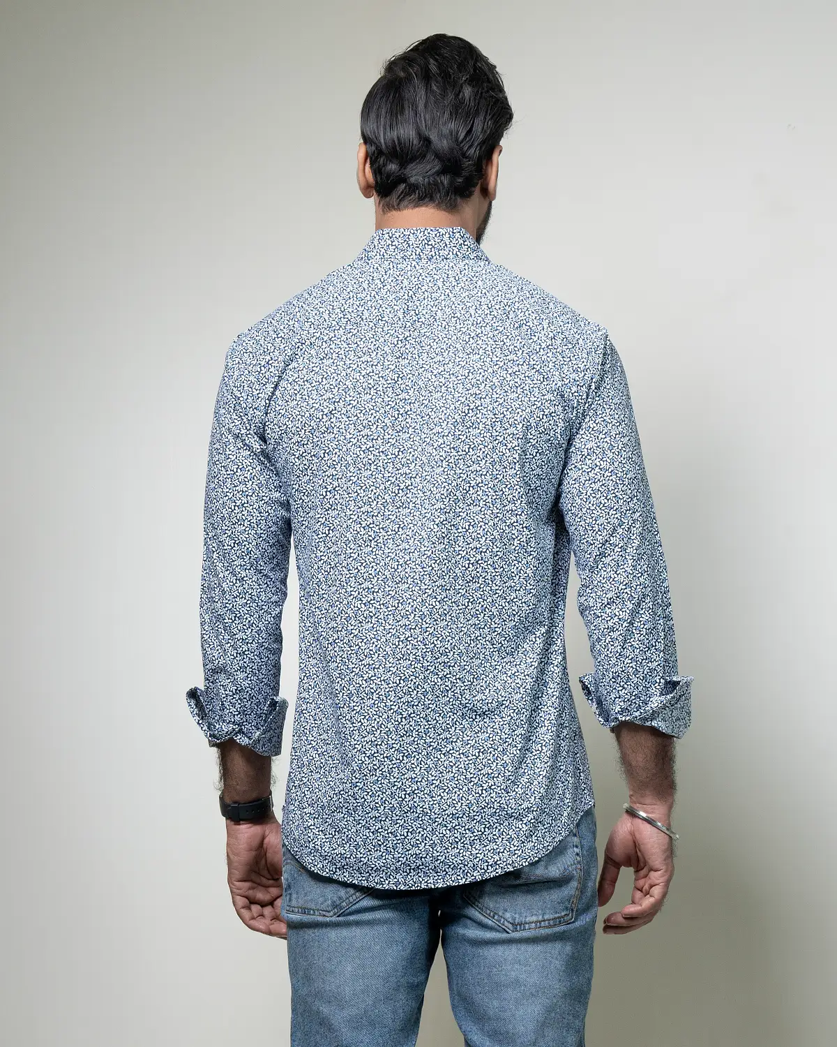 Multi Leaf Print Casual Shirt - Image 3