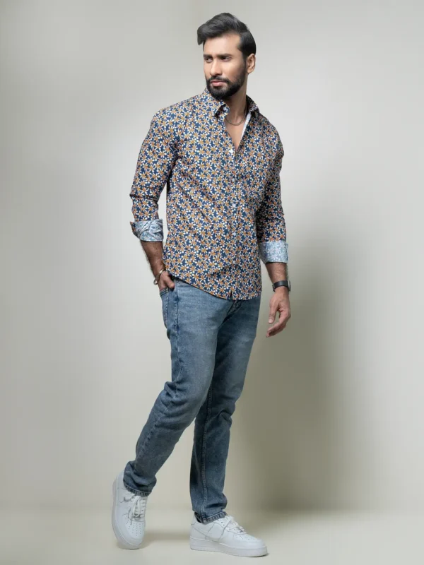 Alternative view of Multi Floral Casual Shirt