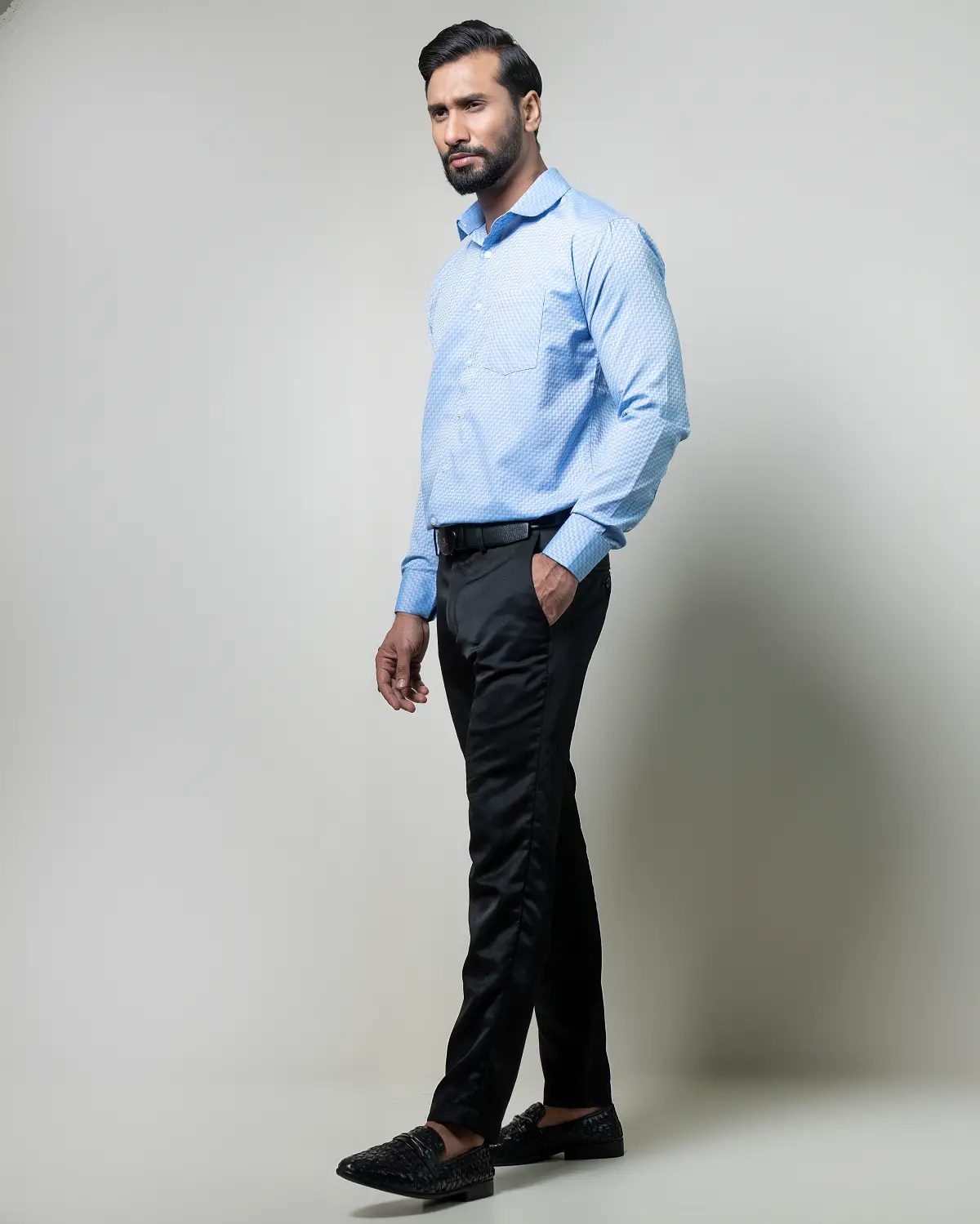 Sky Stair Formal Shirt - Image 4