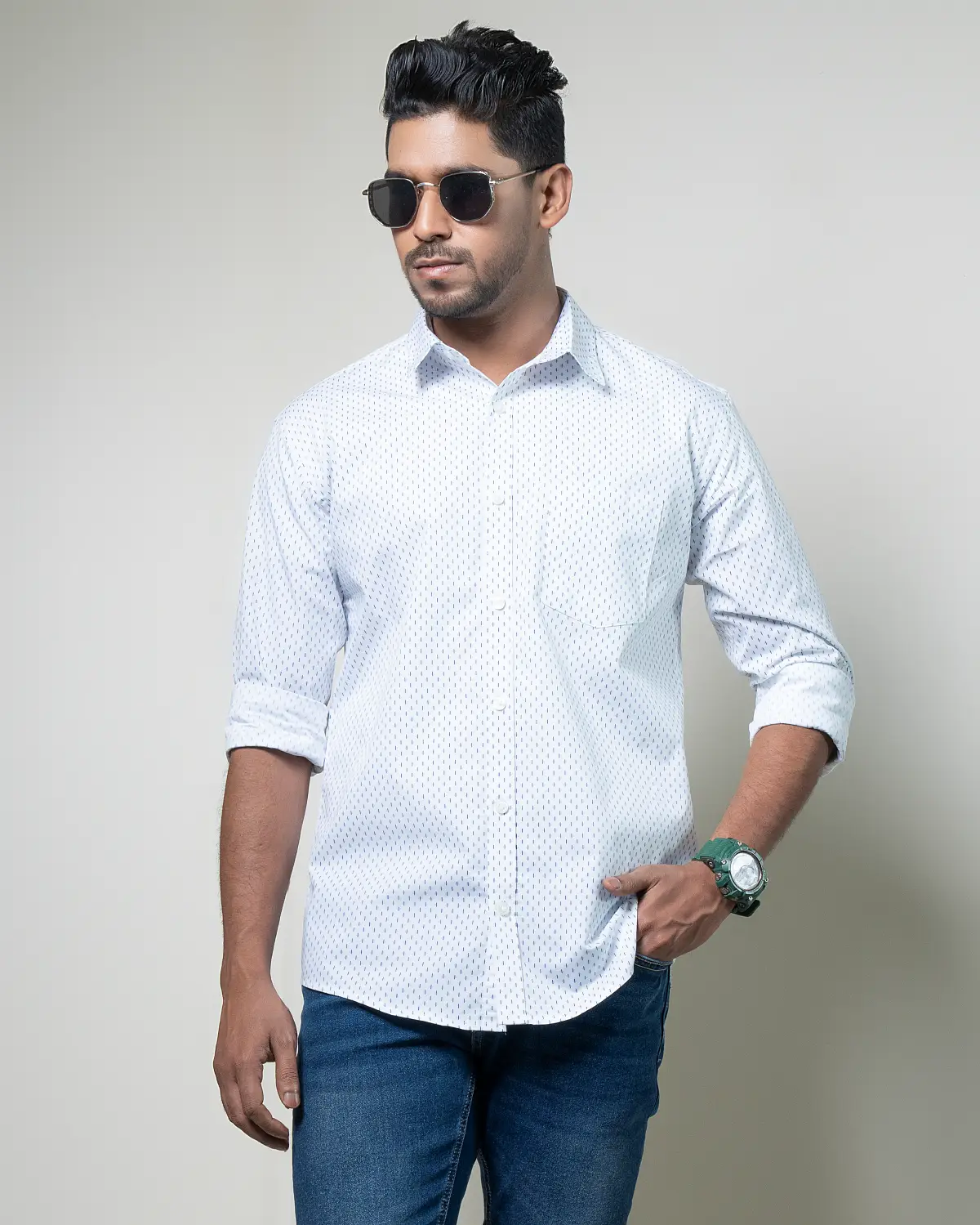 Polygon Casual Shirt - Image 3