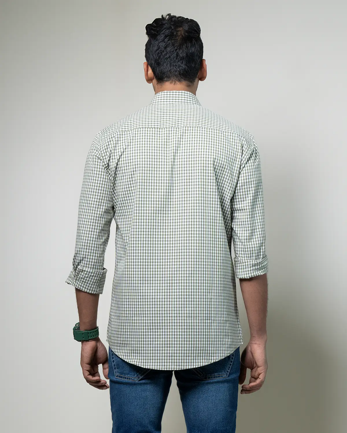 Casual Check Shirt - Image 3