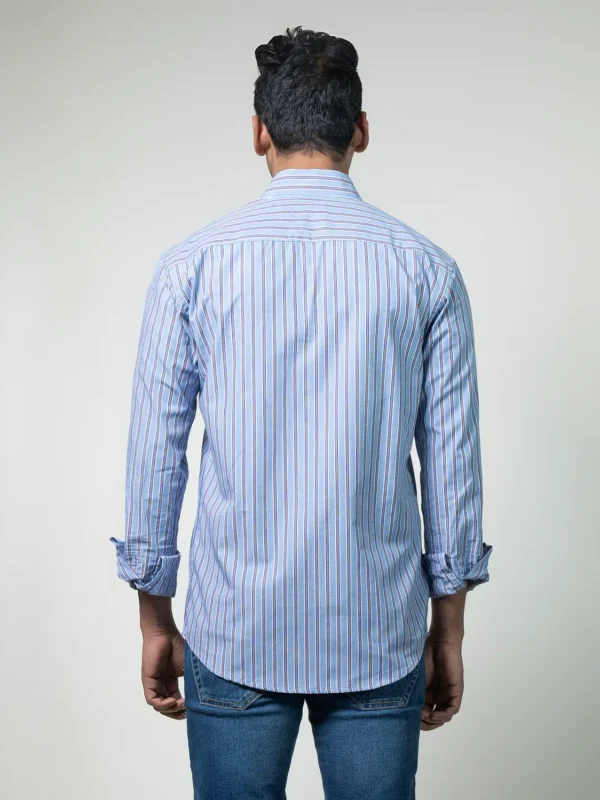 Alternative view of Sky Stripe Casual Shirt