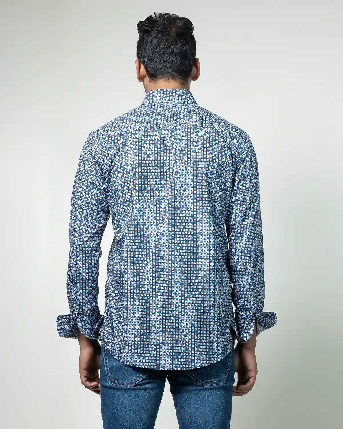 Multi Square Casual Shirt - Image 3