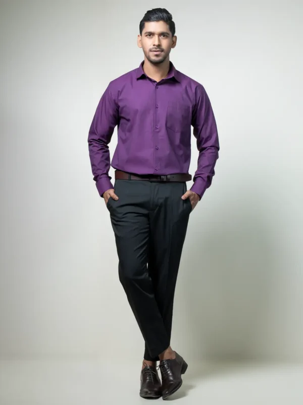 Purple Formal Shirt