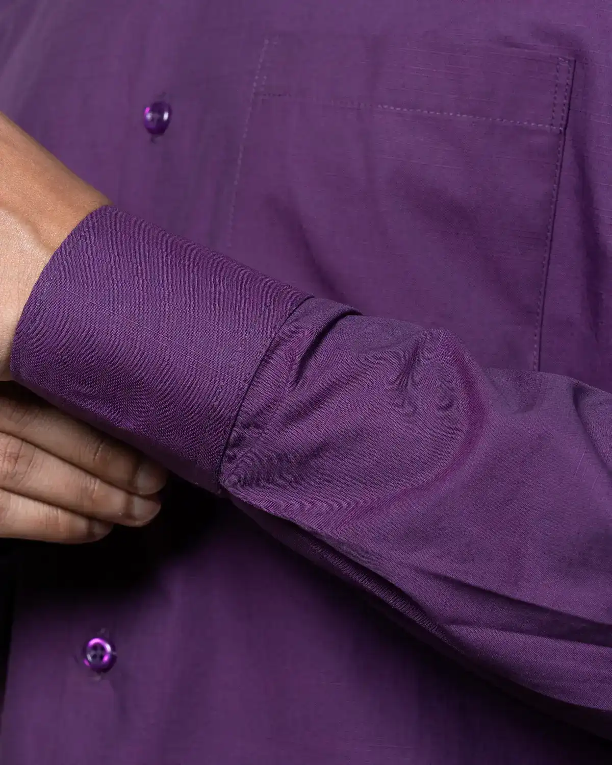 Purple Formal Shirt - Image 3