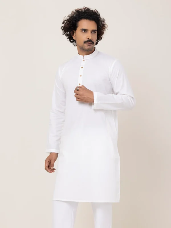 White Square Panjabi