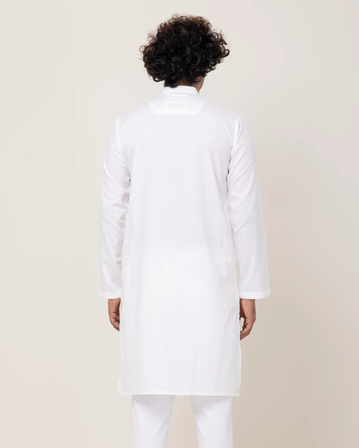 White Square Panjabi - Image 4