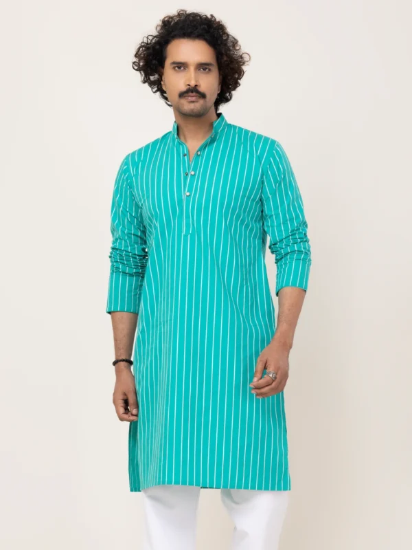 Antique Green Stripe