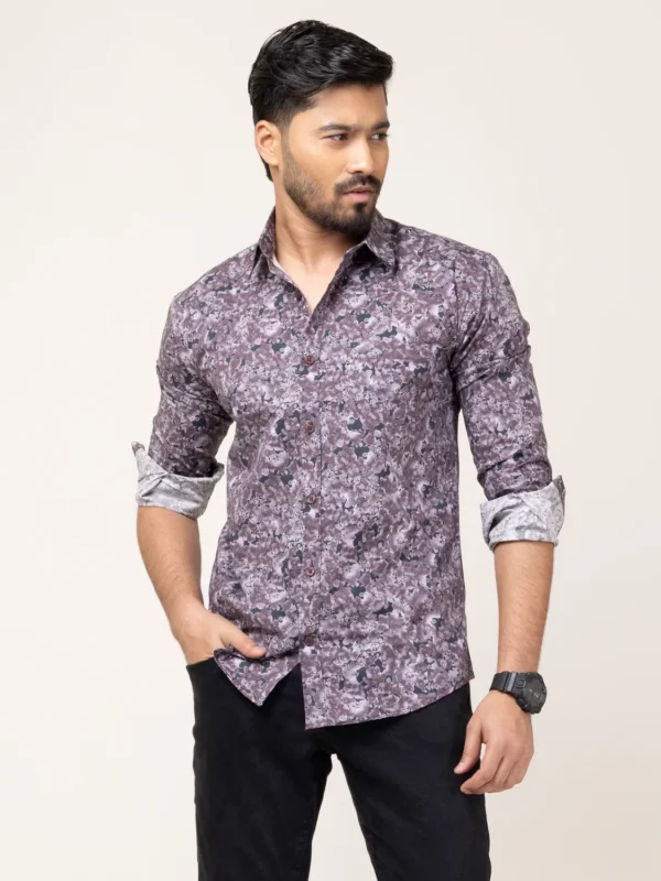 Exclusive Flint Print Casual Shirt