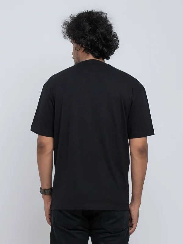 Alternative view of Men’s Black Drop Shoulder
