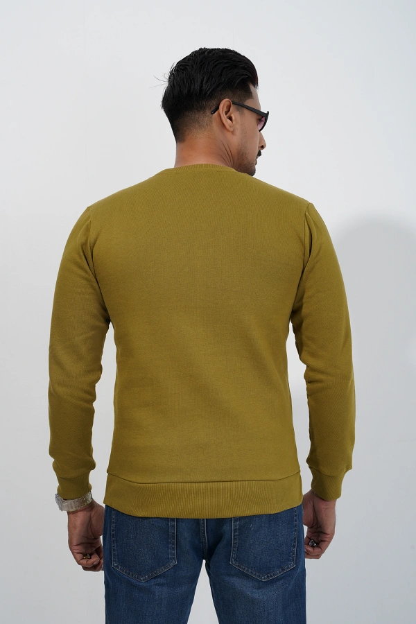 Men's Fire Green Sweatshirt - Image 6