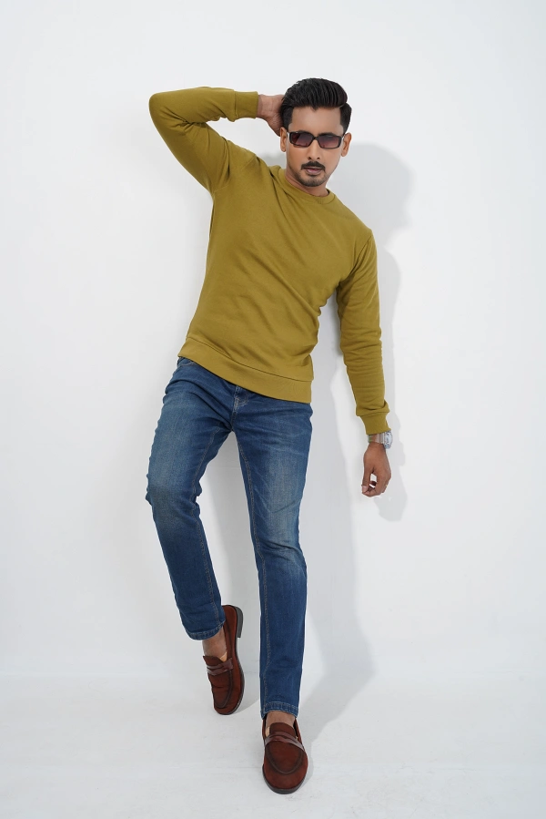 Men's Fire Green Sweatshirt - Image 5