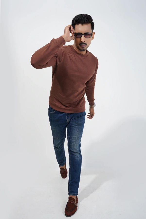 Mens Chest Nut Sweatshirt - Image 5