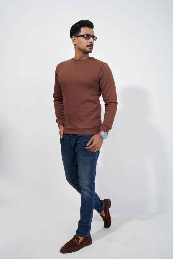 Mens Chest Nut Sweatshirt - Image 3