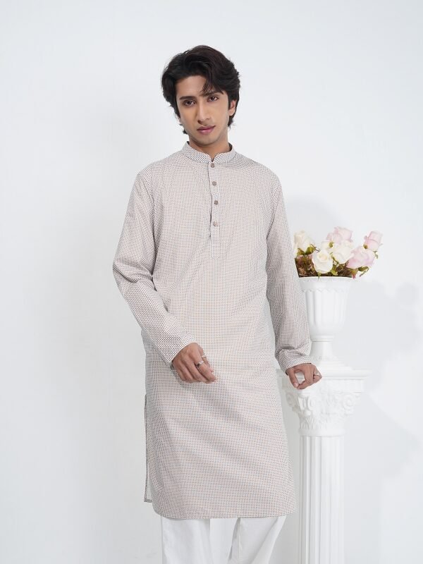 Alternative view of Ivory Dots Signature Panjabi