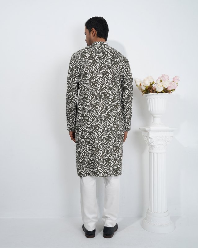 Zebra Noir Panjabi - Image 6