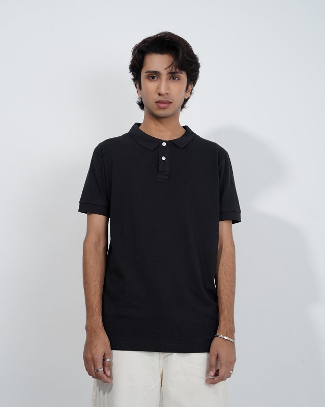 Premium Black Polo Shirt
