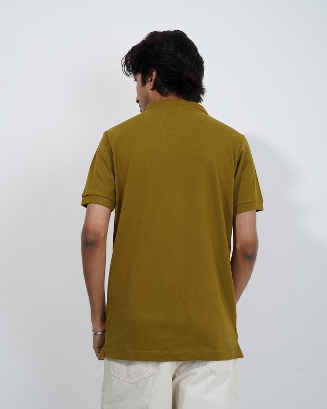 Premium Fire Green Polo Shirt - Image 6