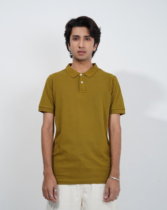 Premium Fire Green Polo Shirt