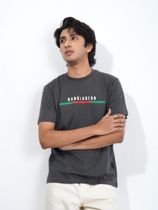 Alternative view of Bangladesh Ash T-Shirt