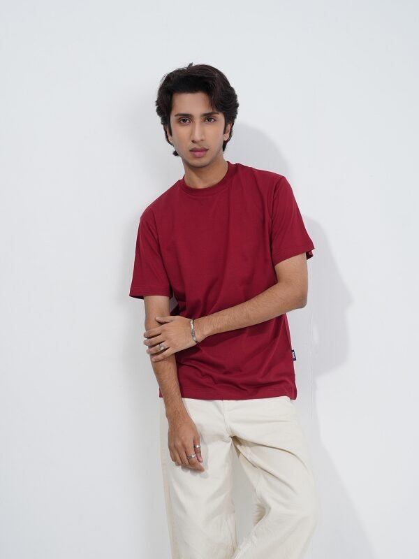 Alternative view of Maroon T-Shirt