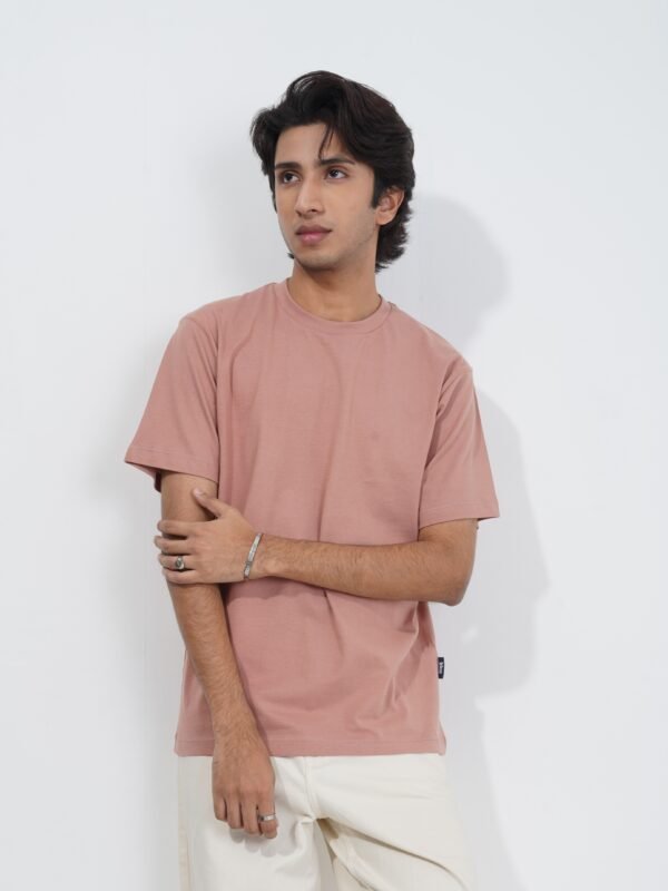 Alternative view of Glosey Salmon T-Shirt