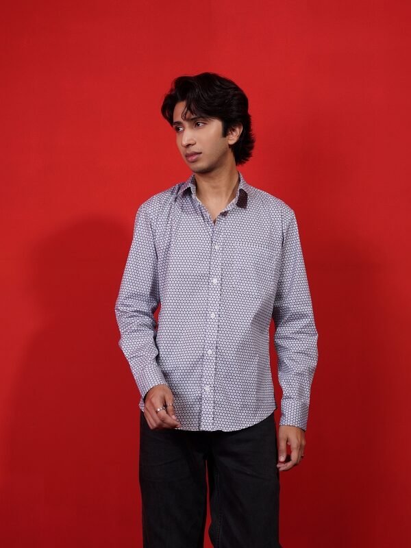 Honeycomb Casual Shirt