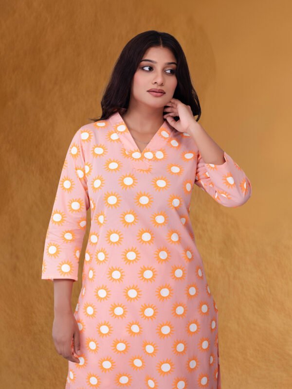 Sunburst Peach Co-Ord Dress