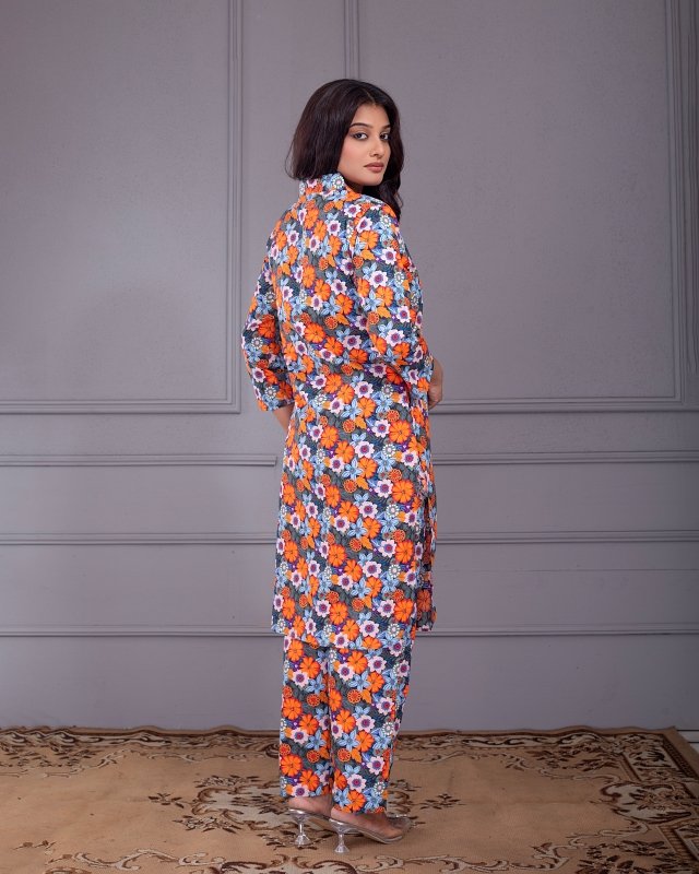 Botanical Fiesta Co-Ord Dress - Image 6