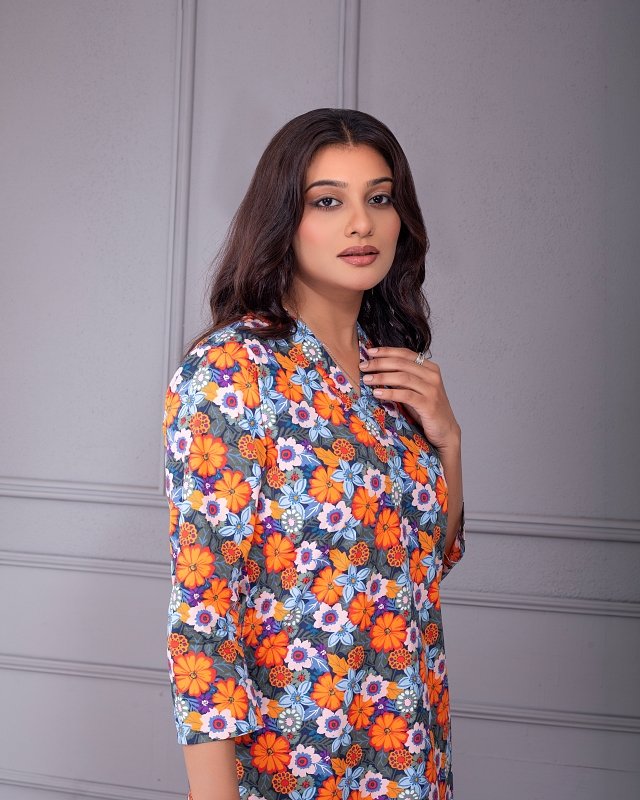 Botanical Fiesta Co-Ord Dress - Image 3