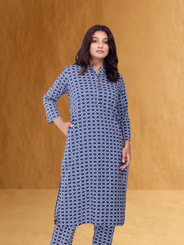 Navy Knot Co-Ord Dress