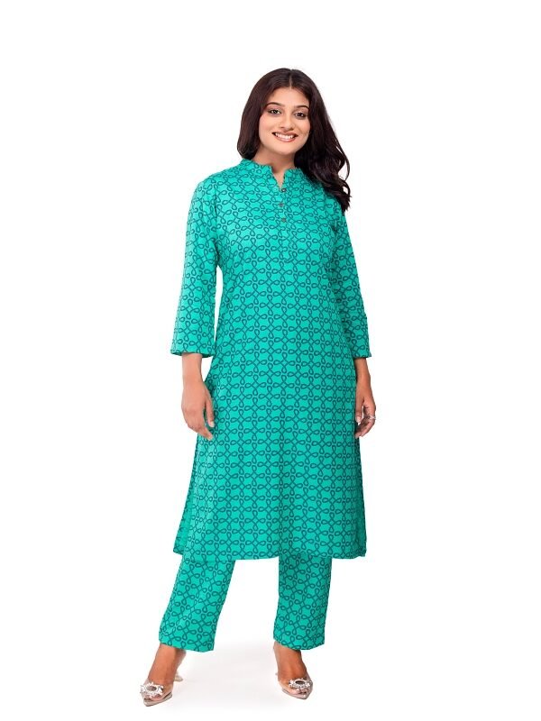 Alternative view of Lagoon Knot Co-Ord Dress