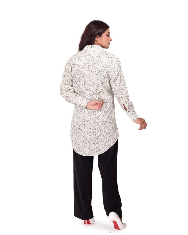 Green Nest Floral Tops - Image 6
