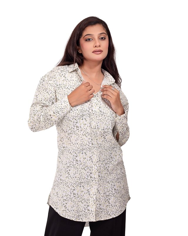 Green Nest Floral Tops - Image 4
